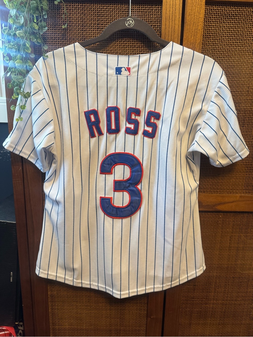 David Ross Women’s Large MLB World Series Patch Jersey